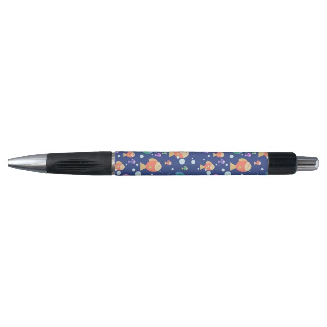 Colourful fishes underwater pen (Front)