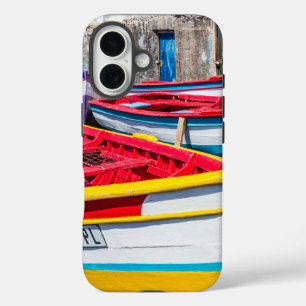 Colourful Fishing Boats, Cape Verde iPhone 16 Case