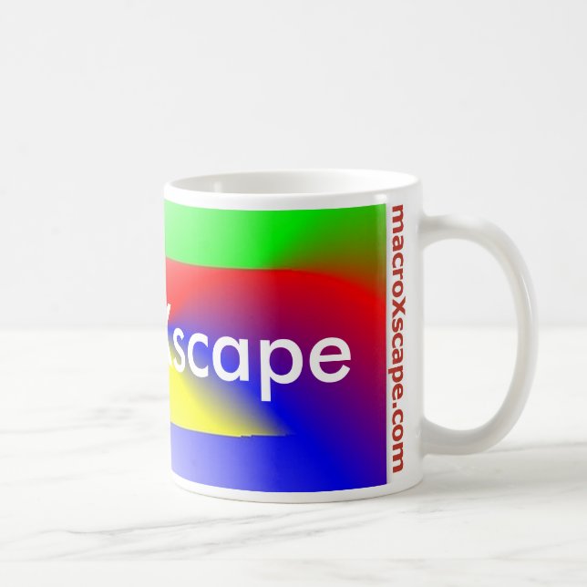 Colourful Flame Coffee Mug (Right)