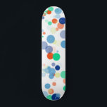 Colourful Floating Modern Polka Dot Pattern Skateboard<br><div class="desc">This modern design features a cool and trendy modern colourful polka dot pattern #skateboarding #skate #skateboard #skatelife #sk #skateboardingisfun #skater #skatepark #skateshop #skateeverydamnday #skateeverydamnday #skateboarder #skateboards #skating #life #skatergirl #trendy #cool #outdoor</div>