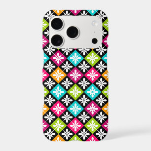 Colourful Floral Argyle Pattern