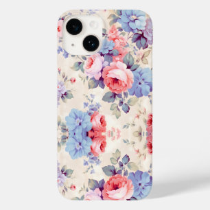 Colourful Floral Art Case-Mate iPhone 14 Case