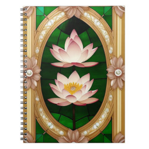 Colourful Floral Design Notebook