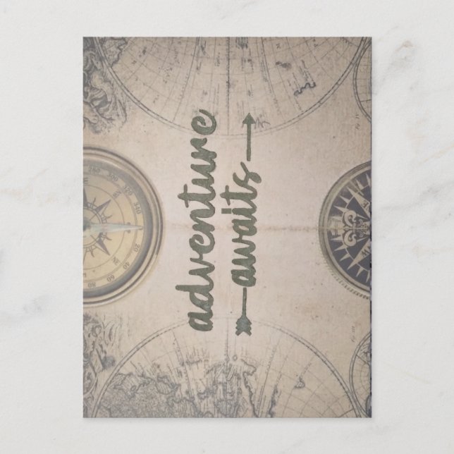 Colourful floral design  postcard (Front)