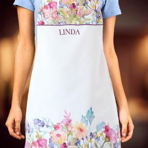 Colourful Floral Gift – Birthday for Mom Apron