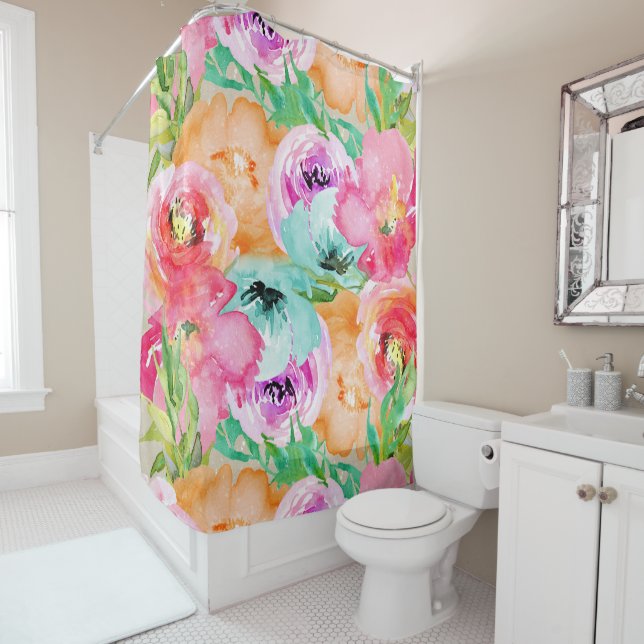 Colourful Floral Modern Rustic Botanical Kraft (In Situ)