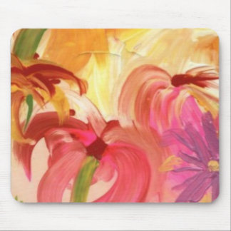 Colourful Floral Mousepad