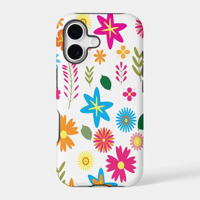 Colourful Floral Pattern (Back)