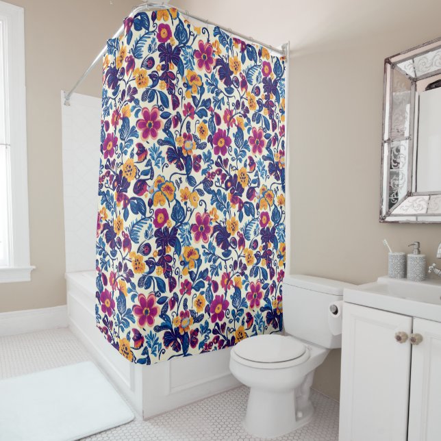 Colourful Floral Pattern (In Situ)