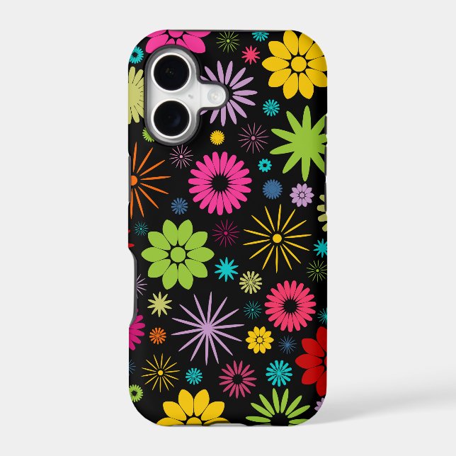 Colourful Floral Pattern Design (Back)
