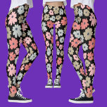 Colourful Floral Pattern              Leggings<br><div class="desc">I offer more contrast and theme in this design for sale and also the quality, unique colours and high quality printed image so that we can guarantee that it will be satisfactory, because I am committed to customer satisfaction and passionate about innovation and quality. The different types of unique designs...</div>