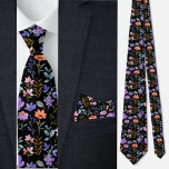 Colourful Floral Pattern Tie<br><div class="desc">Colourful Floral Pattern.</div>