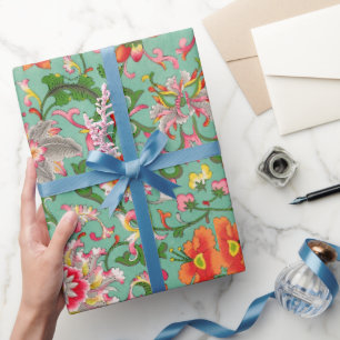 Colourful floral pattern  Wrapping Paper