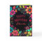 Colourful Floral Personalized Birthday 