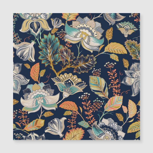 Colourful Floral: Seamless Background (Front)