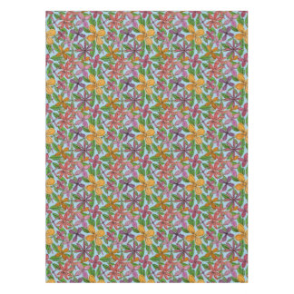 Colourful Floral Tablecloth