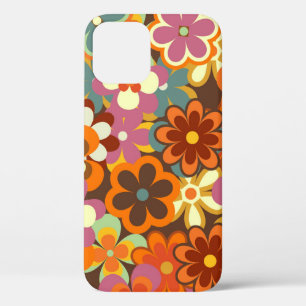 Colourful Floral vintage Seamless Pattern. Retro 7 iPhone 12 Case