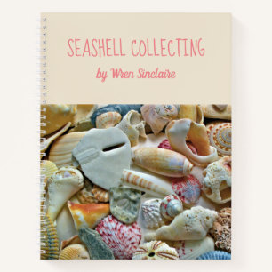 Colourful Florida Seashells Personalized Journal