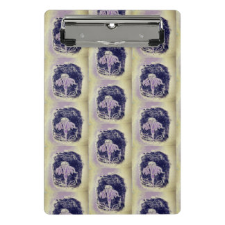 Colourful flower and veggies art  mini clipboard