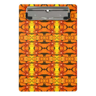 Colourful flower and veggies art mini clipboard