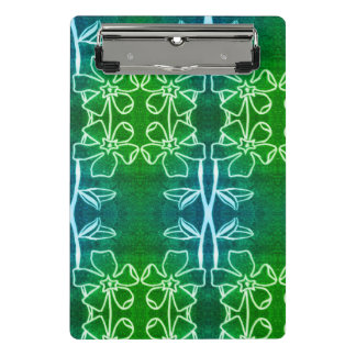 Colourful flower and veggies art  mini clipboard