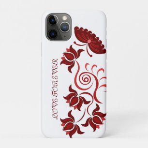 Colourful flower art gift for mom  iPhone 11 pro case