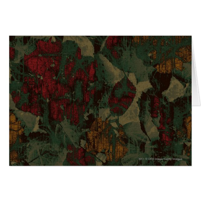 Colourful flower camouflage pattern (Front Horizontal)