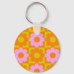 Colourful Flower Keychain