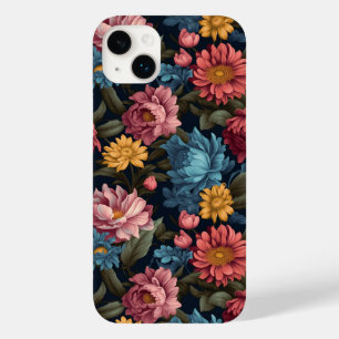 Colourful Flower Pattern Case-Mate iPhone 14 Plus Case