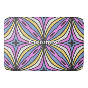 Colourful Flower Petals Thunder_Cove Bath Mat