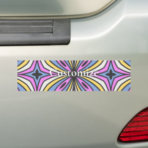 Colourful Flower Petals Thunder_Cove Bumper Sticker