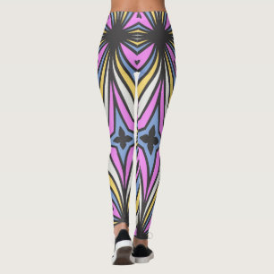 Colourful Flower Petals Thunder_Cove Leggings