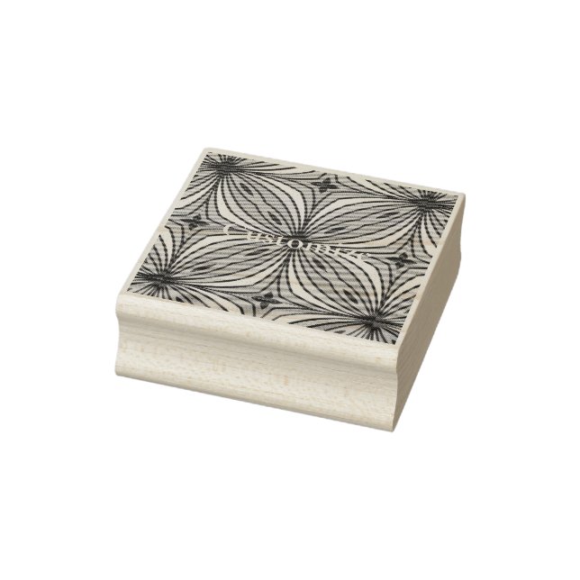 Colourful Flower Petals  Thunder_Cove Rubber Stamp (Stamp)