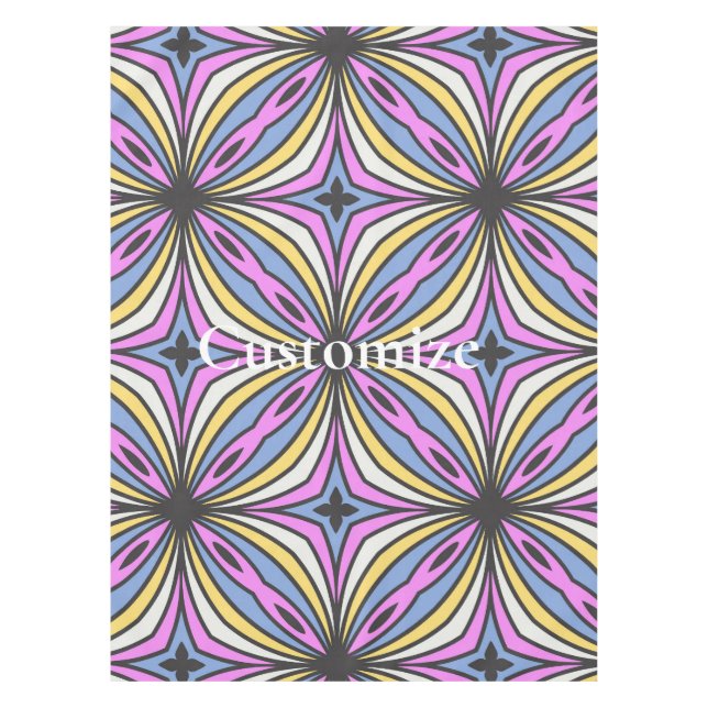 Colourful Flower Petals  Thunder_Cove Tablecloth (Front)