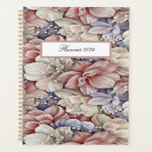 colourful flower pink blue classic simple