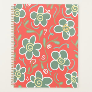 Colourful Flower  Planner