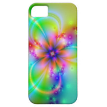 Colourful Flower With Ribbons
