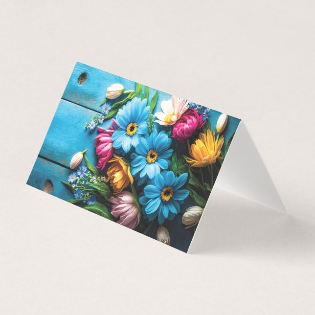 Colourful Flowers (Front)