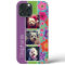 Colourful Flowers 3 Photo Collage Personalized