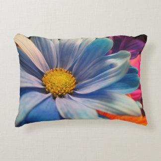 Colourful Flowers Accent Pillow