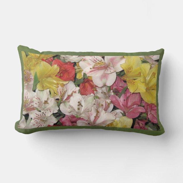 Colourful Flowers American MoJo Pillows (Front)