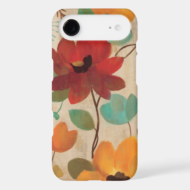 Colourful Flowers and Buds Case-Mate Samsung Galaxy Case (Back)