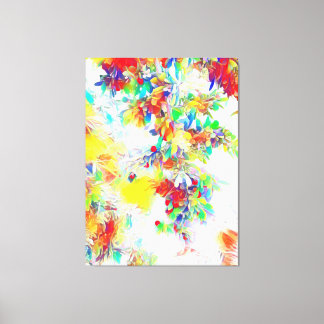 Colourful Flowers Canvas Print
