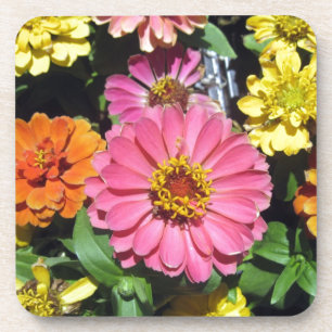 Colourful Flowers Coaster
