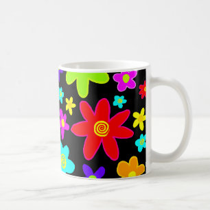 Colourful Flowers Coffee Mug
