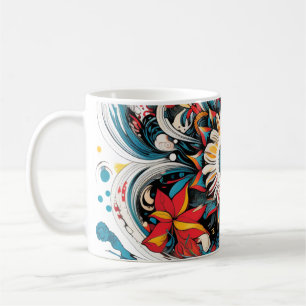 Colourful Flowers Coffee Mug
