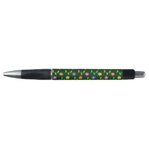 Colourful Flowers, Floral Pattern, Greenery, Boho Pen