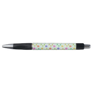Colourful Flowers, Floral Pattern, Greenery, Boho Pen