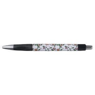Colourful Flowers, Floral Pattern, Greenery, Boho Pen