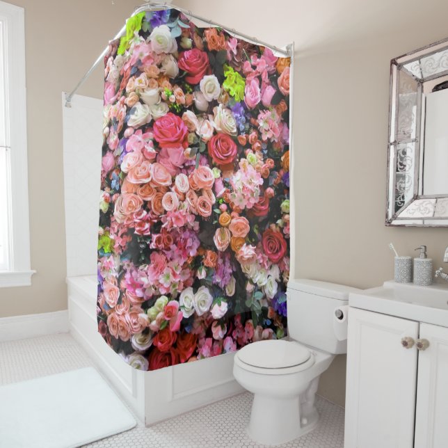 Colourful Flowers in Bloom Floral Bouquet (In Situ)